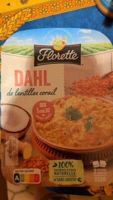 Dahl de lentilles corail