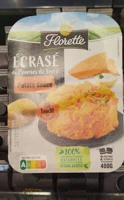 Ecrasé de pomme de terre - patate douce