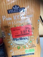 Pain mie le 5 céréales