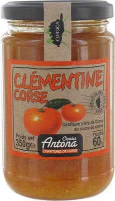Confiture extra de clémentine corse