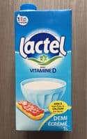 Lait Demi-écrémé avec Vitamine D