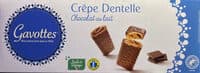 Crêpe Dentelle Chocolat au lait