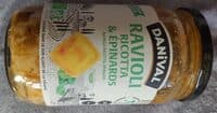 Ravioli Ricotta & Epinards