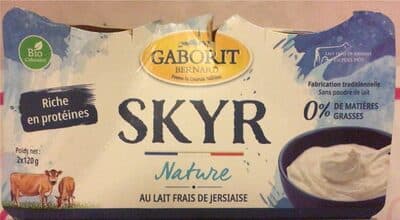 SKYR Nature au lait de jersiaise