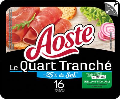 Le Quart Tranché -25% de sel