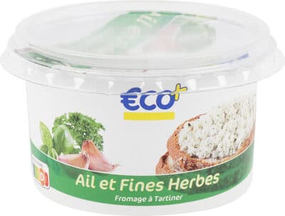 Fromage à tartiner ail et fines herbes