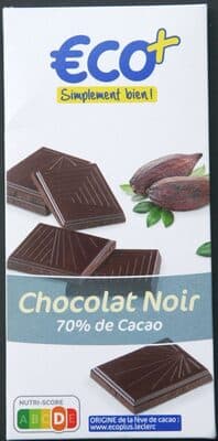 Chocolat noir 70% cacao