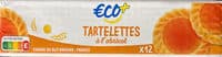 Tartelettes à l'abricot
