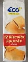 Biscuits Fourrés Cacao