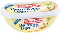 Le Beurre Doux Leger 41%MG Barquette