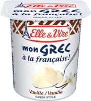 Elle & vire desserts lactes mon grec vanille