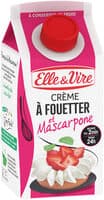 Elle & vire creme au mascarpone 36%mg brique 33cl
