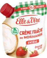 Elle & vire creme fraiche epaisse entiere 30%mg poche 324g