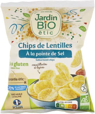 Chips lentilles