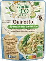 Quinotto Légumes verts Parmesan