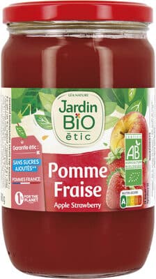 Dessert Biofruits® Pomme Fraise
