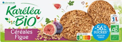 Sablés céréales figue
