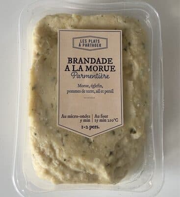 Brandade de morue parmentiere