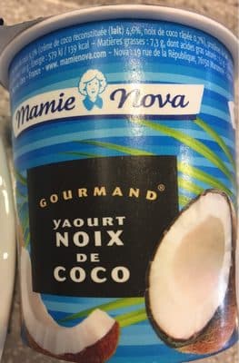 Yaourt Gourmand à La Noix De Coco