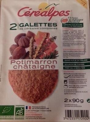 Galette Au Potimarron Et a La Chataigne