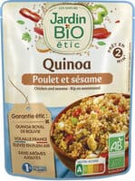 Quinoa poulet et sésame