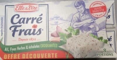 Carré frais Ail, fines herbes & échalotes