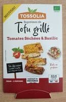 Tofu grillé tomates séchées & basilic