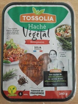 Haché végétal façon Bolognaise