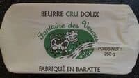 Beurre cru doux