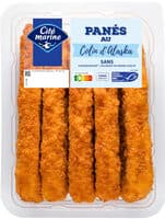 Panés au colin d'Alaska MSC - 200g - Frais