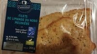 filets de limande du nord meunière