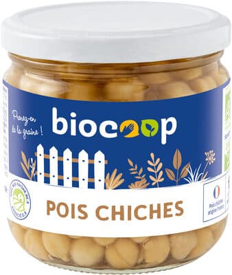 Pois chiches au naturel 240g ne