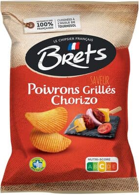 Chips saveur poivrons grillés chorizo