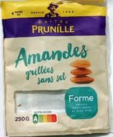 Amandes grillées sans sel