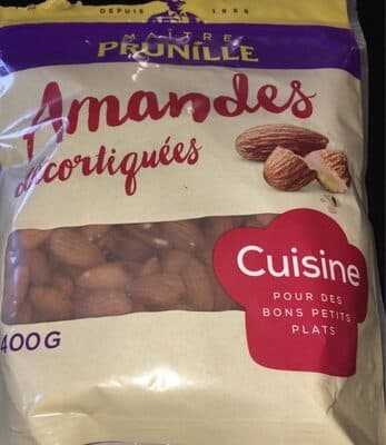 Amandes Décoortiquées
