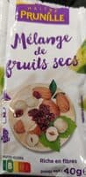Mélange de fruits secs