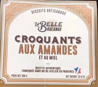 Croquants aux amandes et au miel