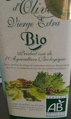 Huile d'olive bio vierge extra ROBERT