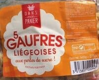 Gaufres Liégeoises aux perles de sucre