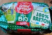 Beurre moulé biologique doux