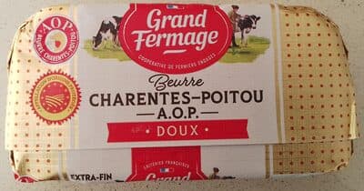 Beurre moulé AOP doux