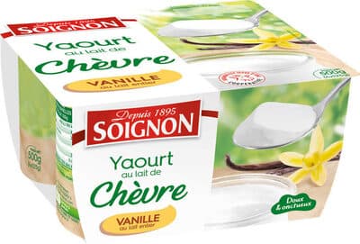 Yaourt chèvre vanille