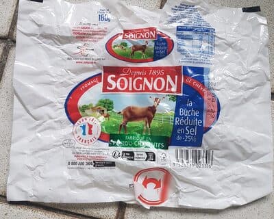 La bûche réduite en sel de -25%
