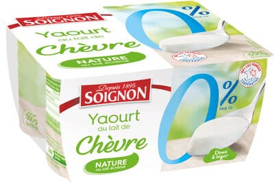 Yaourt chèvre nature 0%