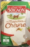 Tranches de chèvre