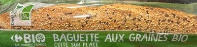 Baguette aux graines