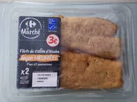 Filets de colin d'Alaska façon meunière Fins et savoureux