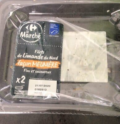 Filets de limande du Nord façon meunière Fins et savoureux