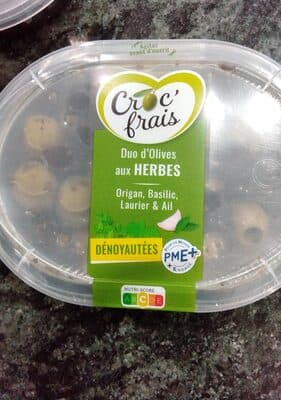 olives duo aux herbes