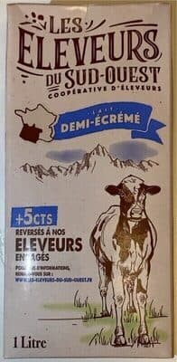 Lait demi-écrémé